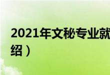 2021年文秘專業(yè)就業(yè)情況（2022文秘專業(yè)介紹）