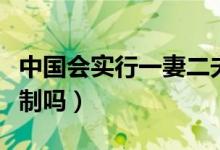 中國(guó)會(huì)實(shí)行一妻二夫嗎（中國(guó)會(huì)實(shí)現(xiàn)一妻二夫制嗎）