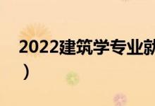 2022建筑學專業(yè)就業(yè)前景好嗎（工資高不高）