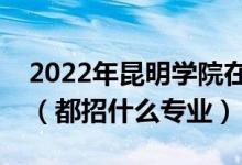 2022年昆明學(xué)院在四川招生計(jì)劃及招生人數(shù)（都招什么專業(yè)）