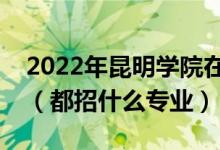 2022年昆明學(xué)院在江蘇招生計(jì)劃及招生人數(shù)（都招什么專業(yè)）