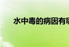 水中毒的病因有哪些（水中毒的癥狀）