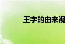 王字的由來視頻（王字的由來）