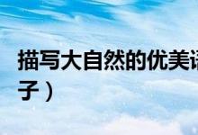 描寫大自然的優(yōu)美語句（關(guān)于描寫大自然的句子）