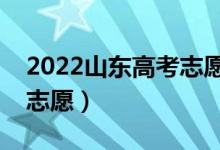 2022山東高考志愿填報(bào)時(shí)間及流程（怎么填志愿）