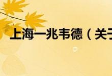 上海一兆韋德（關(guān)于上海一兆韋德的介紹）