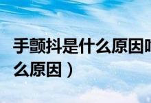 手顫抖是什么原因吃什么藥能治（手顫抖是什么原因）