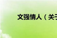 文強(qiáng)情人（關(guān)于文強(qiáng)情人的介紹）