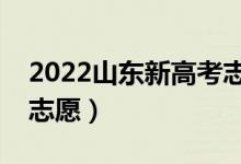 2022山東新高考志愿填報(bào)時(shí)間（什么時(shí)候填志愿）