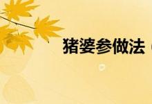 豬婆參做法（豬婆參怎么吃）