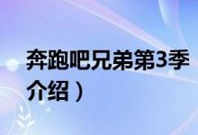 奔跑吧兄弟第3季(關于奔跑吧兄弟第3季的介紹)