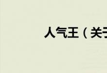 人氣王(關(guān)于人氣王的介紹)