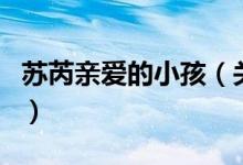 蘇芮親愛的小孩（關(guān)于蘇芮親愛的小孩的介紹）