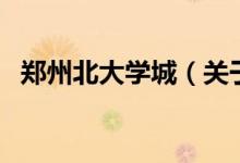 鄭州北大學城（關(guān)于鄭州北大學城的介紹）