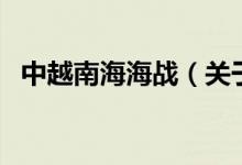 中越南海海戰(zhàn)（關(guān)于中越南海海戰(zhàn)的介紹）