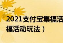 2021支付寶集?；顒?dòng)怎么玩（2021支付寶集?；顒?dòng)玩法）