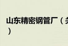 山東精密鋼管廠（關(guān)于山東精密鋼管廠的介紹）