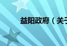 益陽政府（關(guān)于益陽政府的介紹）