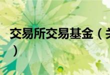 交易所交易基金（關于交易所交易基金的介紹）