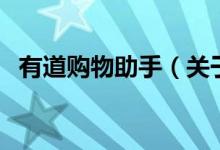 有道購物助手(關于有道購物助手的介紹)