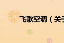 飛歌空調(diào)(關(guān)于飛歌空調(diào)的介紹)