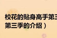 ?；ǖ馁N身高手第三季（關(guān)于校花的貼身高手第三季的介紹）
