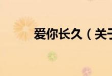 愛你長久（關(guān)于愛你長久的介紹）