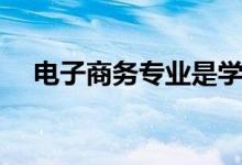 電子商務(wù)專(zhuān)業(yè)是學(xué)什么的（有什么課程）