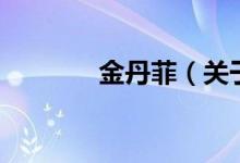 金丹菲（關(guān)于金丹菲的介紹）