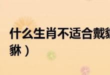 什么生肖不適合戴貔貅（哪些生肖不適合戴貔貅）