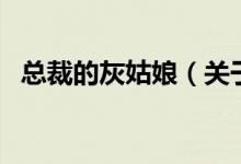 總裁的灰姑娘（關(guān)于總裁的灰姑娘的介紹）