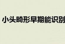 小頭畸形早期能識別嗎（小頭畸形早期表現(xiàn)）