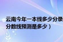 云南今年一本線多少分錄取2020（云南2022高考一本錄取分?jǐn)?shù)線預(yù)測(cè)是多少）