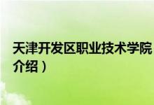 天津開發(fā)區(qū)職業(yè)技術(shù)學(xué)院（關(guān)于天津開發(fā)區(qū)職業(yè)技術(shù)學(xué)院的介紹）