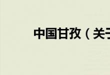 中國甘孜（關于中國甘孜的介紹）