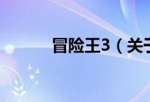 冒險(xiǎn)王3（關(guān)于冒險(xiǎn)王3的介紹）