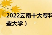 2022云南十大專科學(xué)校排名（高職可以考哪些大學(xué)）