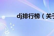 dj排行榜（關(guān)于dj排行榜的介紹）