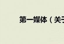 第一媒體（關(guān)于第一媒體的介紹）