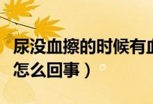 尿沒(méi)血擦的時(shí)候有血（女性尿時(shí)沒(méi)血擦拭有血怎么回事）