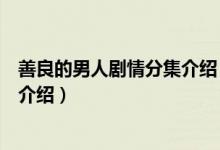 善良的男人劇情分集介紹（關(guān)于善良的男人劇情分集介紹的介紹）