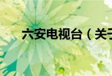 六安電視臺（關(guān)于六安電視臺的介紹）