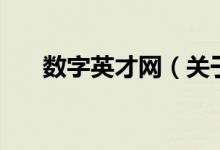 數(shù)字英才網(wǎng)（關(guān)于數(shù)字英才網(wǎng)的介紹）