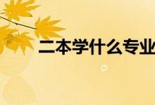 二本學(xué)什么專(zhuān)業(yè)好（怎么選擇專(zhuān)業(yè)）