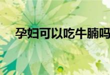 孕婦可以吃牛腩嗎（孕婦可以吃牛雜嗎）