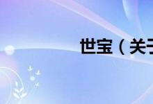 世寶（關(guān)于世寶的介紹）