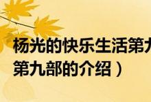 楊光的快樂生活第九部（關(guān)于楊光的快樂生活第九部的介紹）