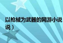 以槍械為武器的網(wǎng)游小說（推薦幾部以槍械為武器的網(wǎng)游小說）