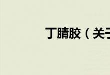丁腈膠（關(guān)于丁腈膠的介紹）