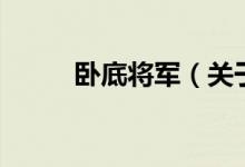 臥底將軍(關(guān)于臥底將軍的介紹)